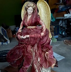 Chrismas Angel Tree/table Topper-vintage